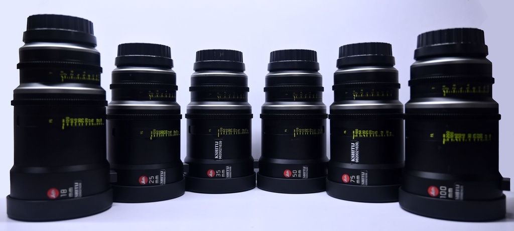 LEICA LEITZ PRIME FULL FRAME LENSE SET UP T1.8