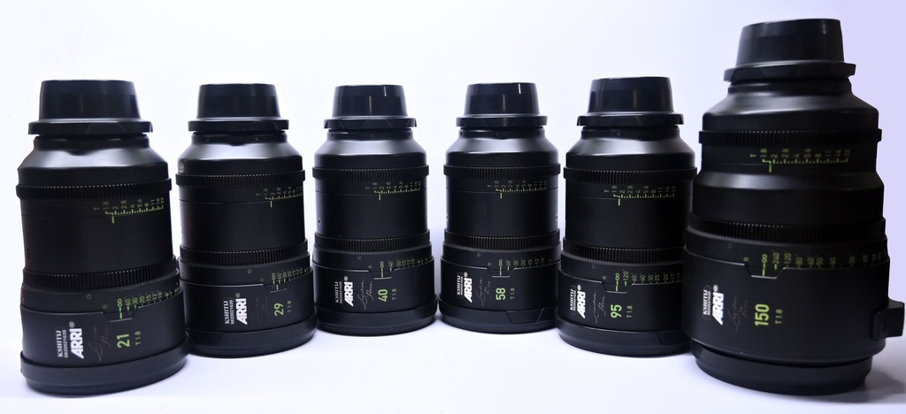 SIGNATURE PRIME FULL FRAME LENSE SET UP T1.8