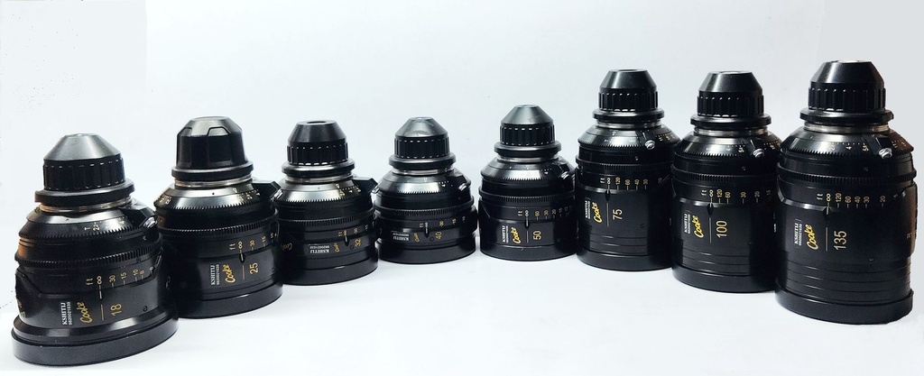 COOKE PANCHRO/I CLASSIC FF LENSE SET UP T2.2
