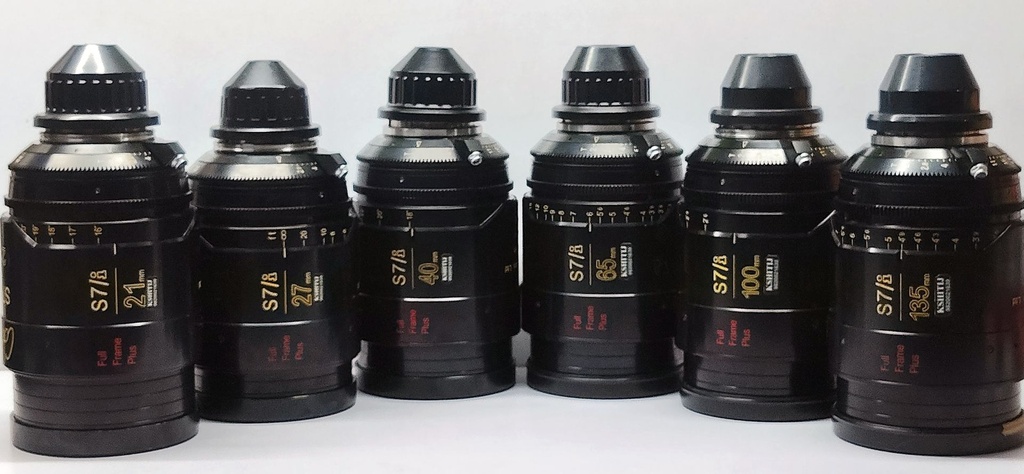 COOKE S7i FULL FRAME LENSE SET UP T2.0